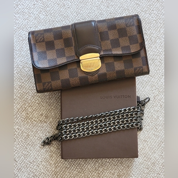 Louis Vuitton Sistina Wallet GUC - Picture 1 of 16